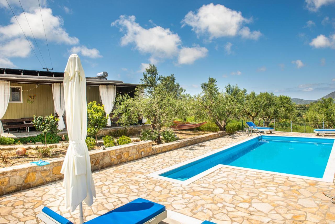 Hakuna Matata Holidays 'Agalia' With Pool In Greek Olive Grove Μεθώνη Εξωτερικό φωτογραφία